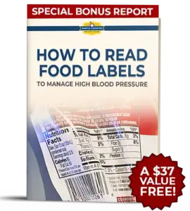 Bonus #3 – How to Read Food Labels for Blood Pressure