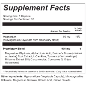 Neuralisse Supplement Facts